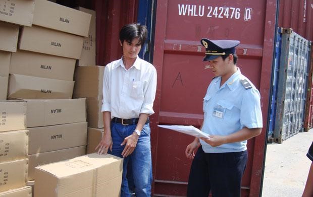 Dịch vụ hải quan sản xuất xuất khẩu hàng hóa