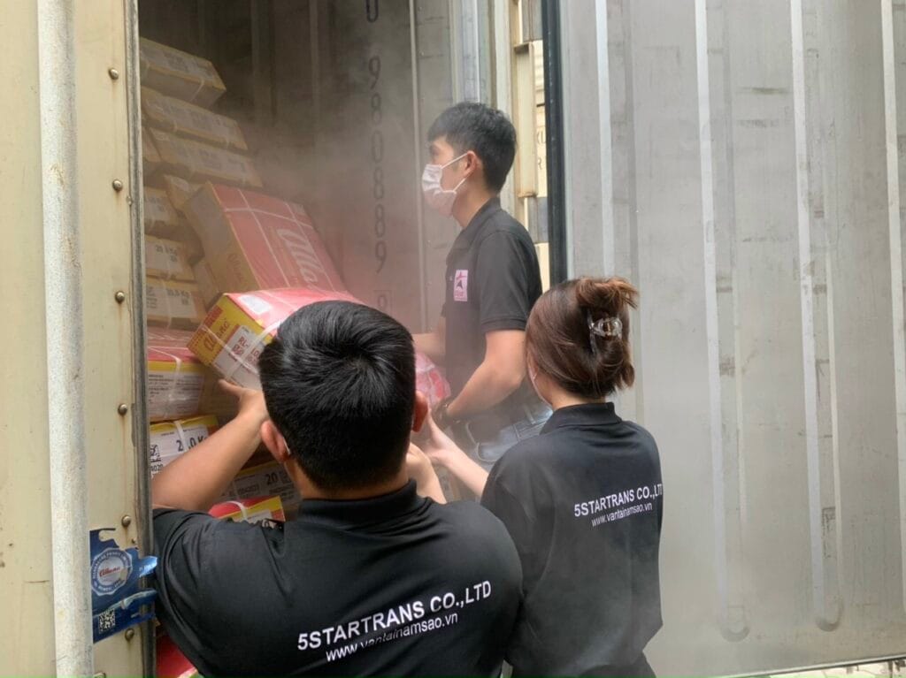 5startrans hoàn thành lô hàng nhập khẩu thịt trâu đông lạnh