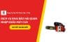 Dịch vụ khai báo hải quan nhập khẩu máy cưa