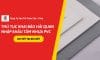 Thủ tục khai báo hải quan nhập khẩu tấm nhựa PVC