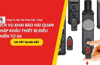 Dịch Vụ Khai Báo Hải Quan Nhập Khẩu Thiết Bị Điều Khiển Từ Xa