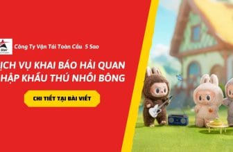 Dịch Vụ Khai Báo Hải Quan Nhập Khẩu Thú Nhồi Bông