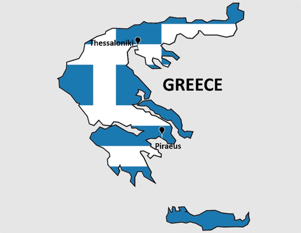 DANH SÁCH CẢNG BIỂN Ở HY LẠP 6 Cảng biển ở Hy Lạp