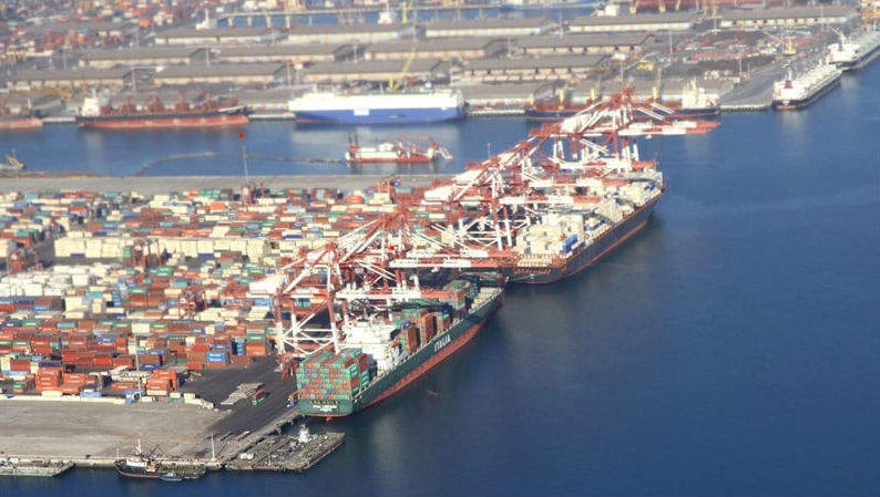 Cảng biển ở Iran