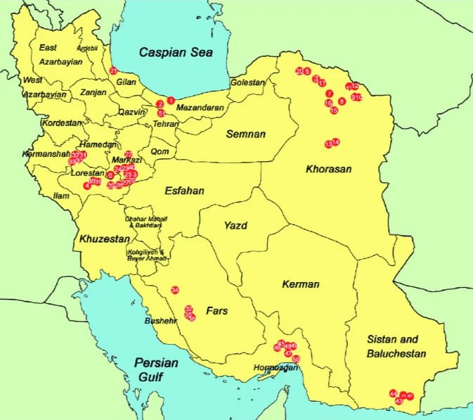 Cảng biển ở Iran