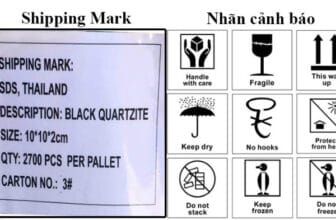 Những thông tin ghi trên Shipping Mark