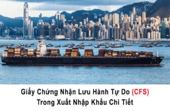 GIẤY CHỨNG NHẬN LƯU HÀNH TỰ DO – CFS LÀ GÌ?