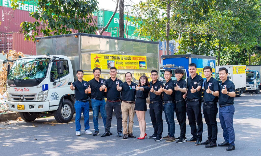 vận chuyển hàng đường bộ