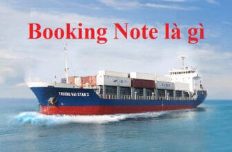 Booking note là gì?
