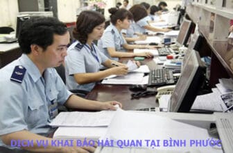 Khai báo hải quan tại Bình Phước