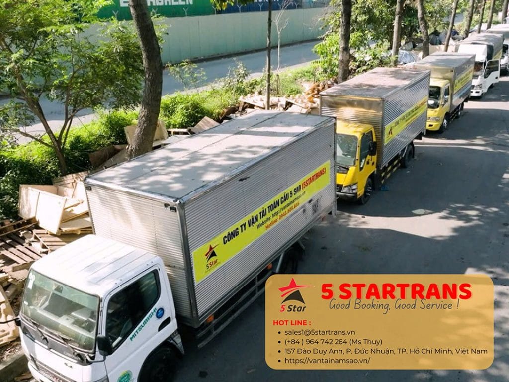 Dịch Vụ Gom Hàng Lẻ Vận Chuyển Bắc Nam - Vận Tải Năm Sao 4 van chuyen hang le