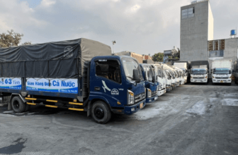 Đội xe vận chuyển hàng lẻ đi Bình Phước của Vận Tải Năm Sao