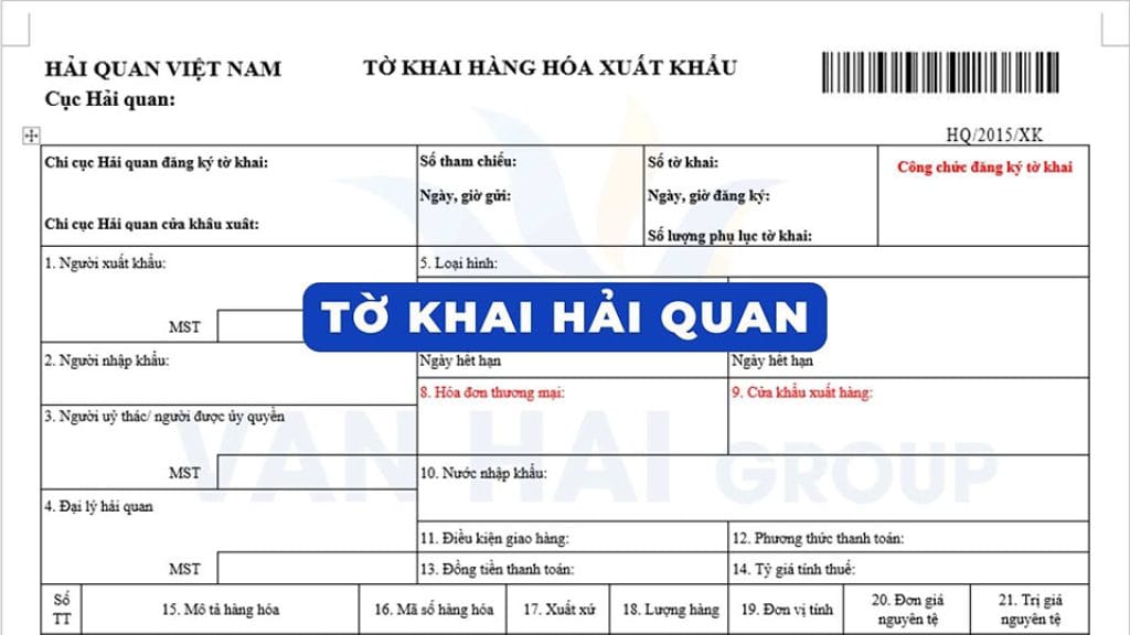 Các Loại Hình Tờ Khai Xuất Nhập Khẩu: Hướng Dẫn Chi Tiết Và Cách Lựa Chọn Mã Loại Hình 1 Các loại hình tờ khai xuất nhập khẩu
