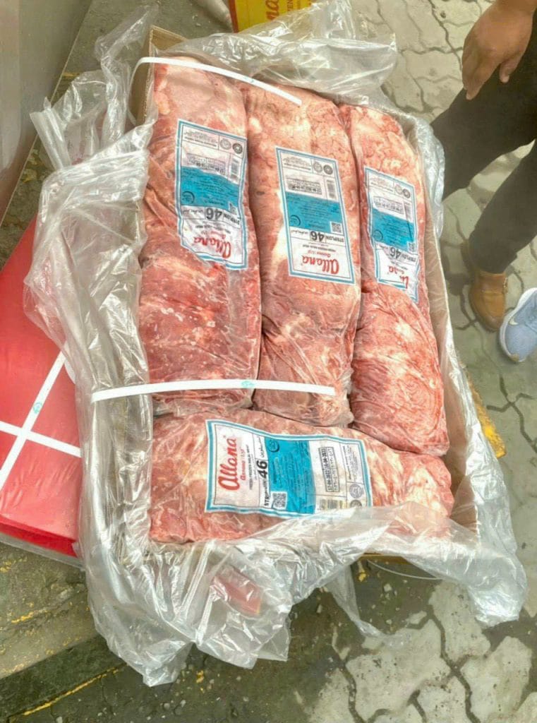 5Startrans hoàn thành vận chuyển container hàng thịt đông lạnh cho khách hàng