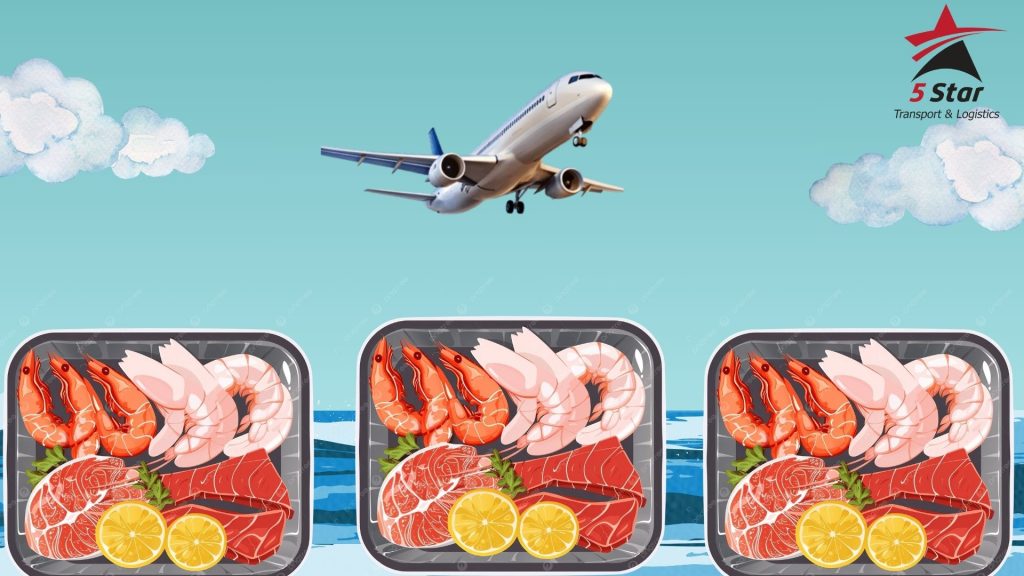 Dịc vụ vận chuyển hải sản bằng đường hàn không