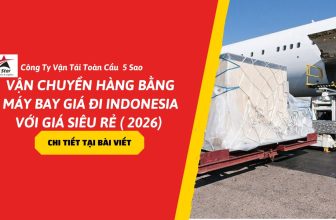 Vận chuyển hàng bằng máy bay đi Indonesia