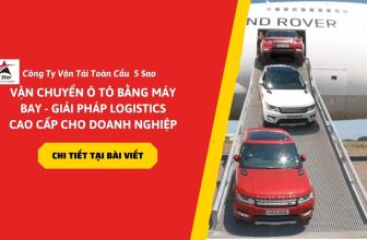 Dịch vụ vận chuyển ô tô bằng máy bay