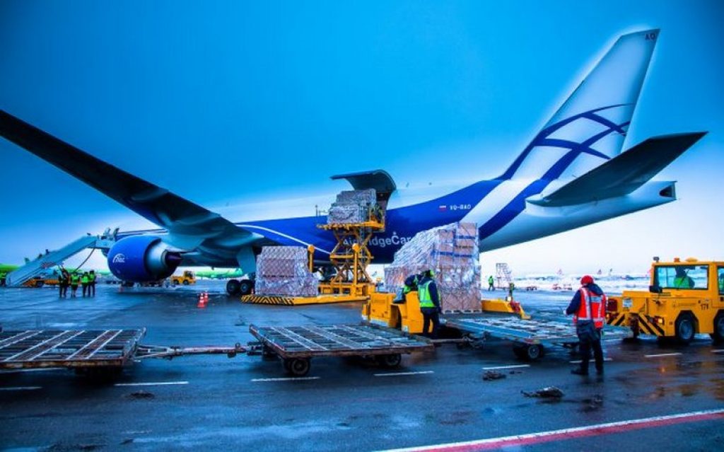 Vận chuyển hàng đông lạnh bằng máy bay