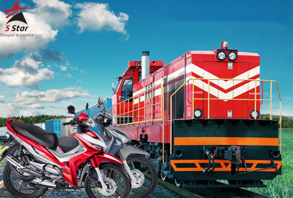 Dịch vụ vận chuyển xe máy bằng đường sắt