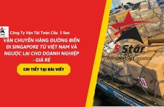 Dịch vụ vận chuyển hàng đường biển đi Hàn Quốc 2026