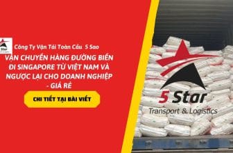 Vận chuyển hàng đường biển đi Singapore năm 2026