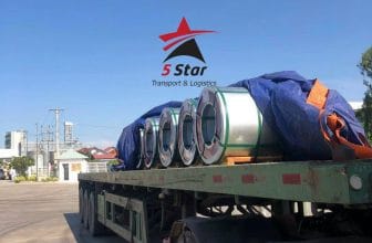 Vận chuyển thép cuộn cần phải được chằng buộc kỹ càng