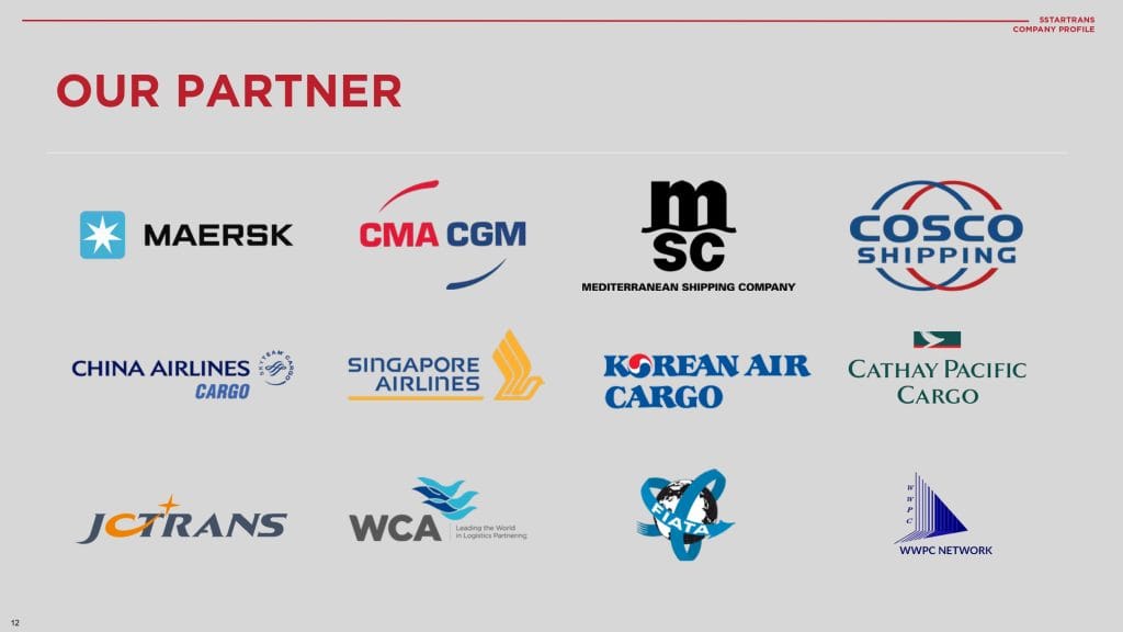CTy Vận Tải Toàn Cầu Năm Sao - Dịch Vụ Vận Tải - Khai Hải Quan Uy Tín 8 Our Partner vận tải năm sao