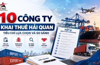 10 Công Ty Khai Thuê Hải Quan