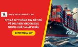 D/O Là Gì? Thông Tin Đầy Đủ Về Delivery Order (DO) Trong Xuất Nhập Khẩu