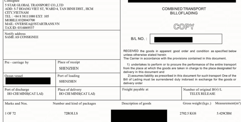 Bộ Chứng Từ Hàng Xuất Khẩu Gồm Các Giấy Tờ Thủ Tục Gì ?