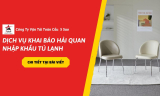 Dịch Vụ Khai Báo Hải Quan Nhập Khẩu Ghế Các Loại