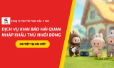 Dịch Vụ Khai Báo Hải Quan Nhập Khẩu Thú Nhồi Bông