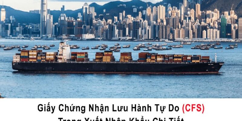 GIẤY CHỨNG NHẬN LƯU HÀNH TỰ DO – CFS LÀ GÌ?