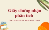 GIẤY CHỨNG NHẬN PHÂN TÍCH TRONG XUẤT NHẬP KHẨU LÀ GÌ?