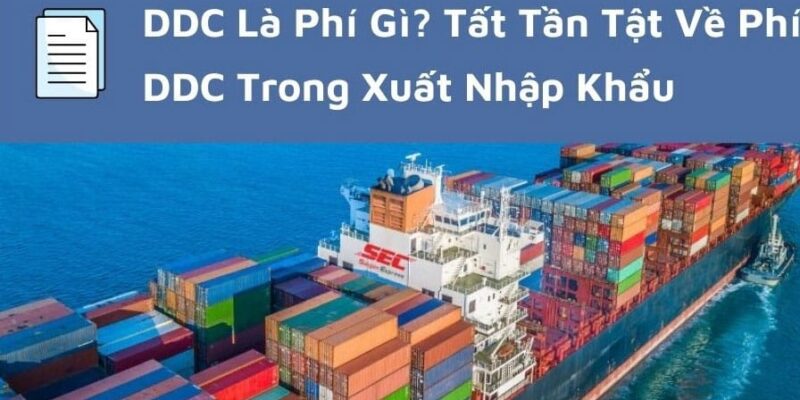 PHỤ PHÍ GIAO HÀNG TẠI CẢNG ĐẾN DDC LÀ GÌ?