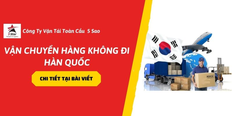 Dịch Vụ Vận Chuyển Hàng Không Đi Hàn Quốc, Chuyên Tuyến Incheon Trong Năm 2026
