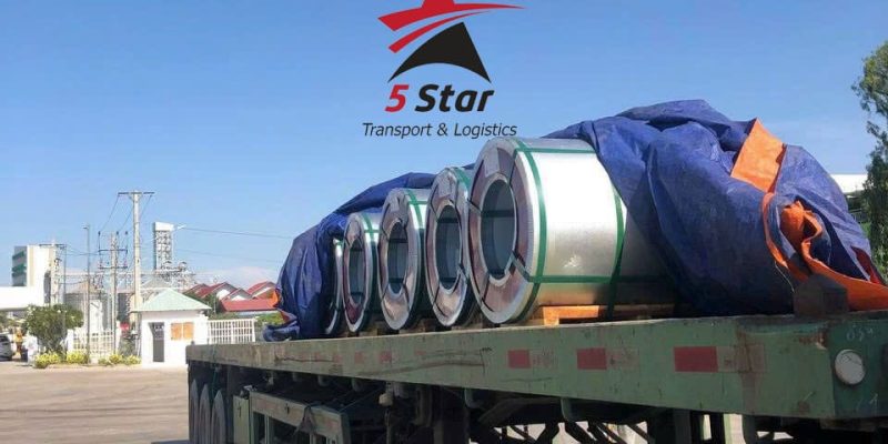 Vận Chuyển Thép Bằng Đường Bộ Trọn Gói Năm 2026